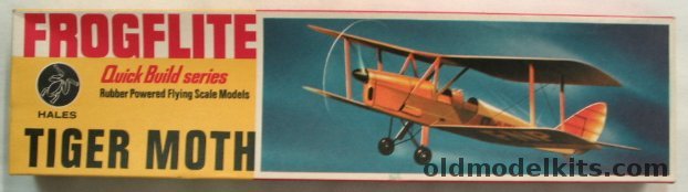 Hales FrogFlite Tiger Moth Quick Build Series, FF109 plastic model kit